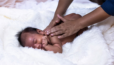 Baby massage benefits