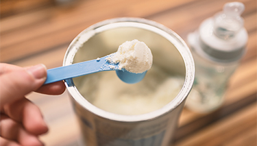 Types of baby formula