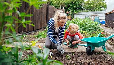 Gardening tips for parents