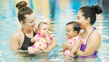 Infant swimming