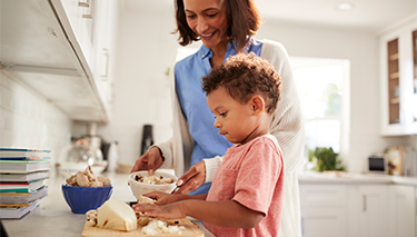 Cooking with kids